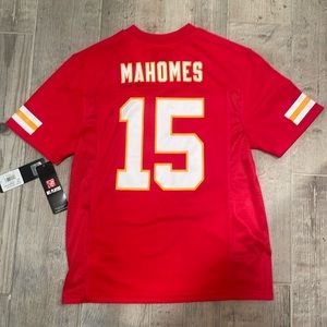 Never been worn with tags on Patrick mahomes youth medium jersey